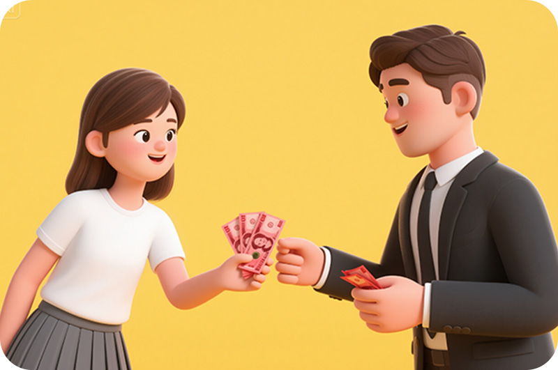 到账收费服务流程